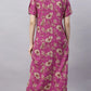 Sukanya Floral Printed Maxi Gown | Women's Stylish Lounge Wear